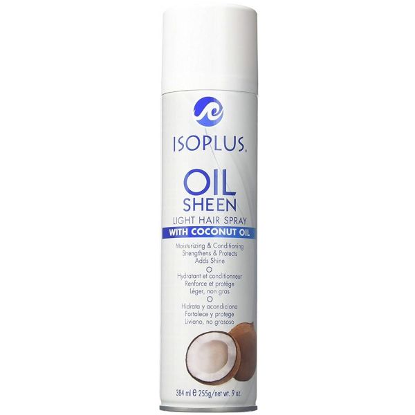 ISOPLUS OIL SHEEN HAIR SPRAY-COCONUT