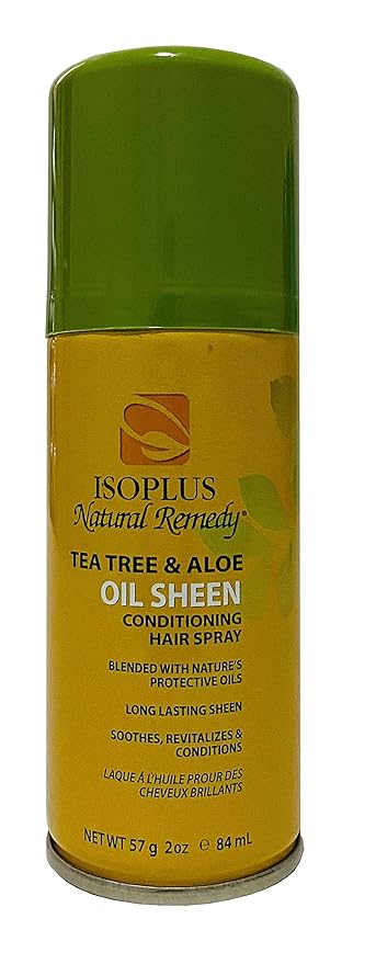 ISOPLUS NAT REMEDY OIL SHEEN HAIR SPRAY
