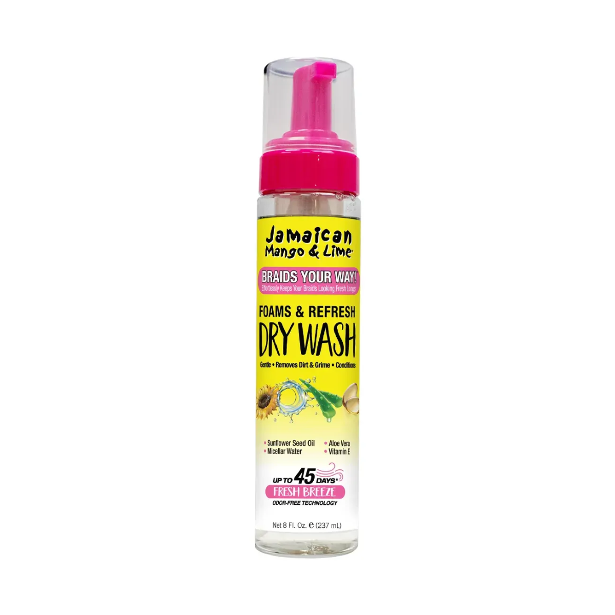 JMC MANGO&LIME FOAMS&REFRESH DRY WASH