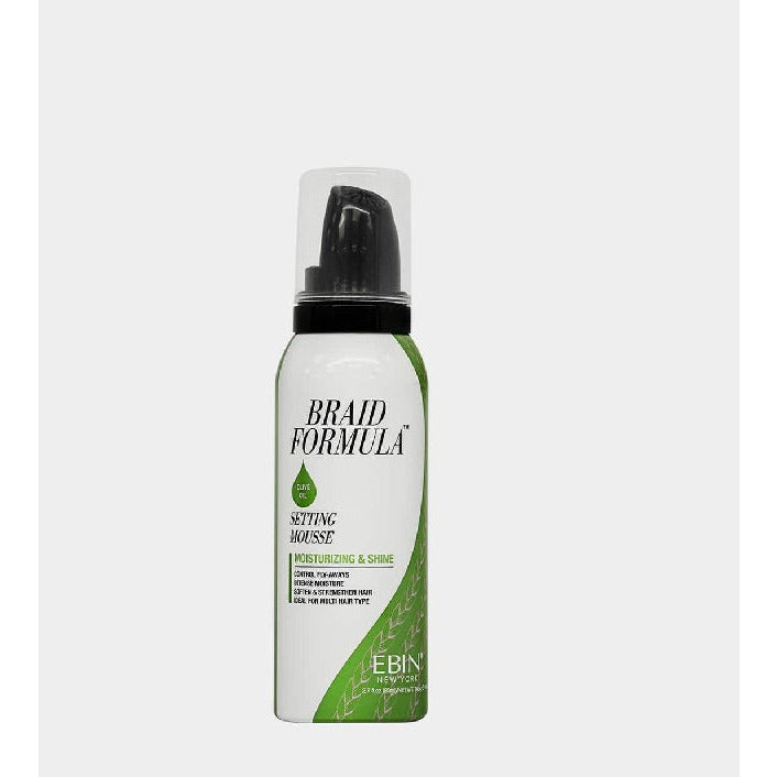 EBIN BRAID FORMULA MOUSSE 2.7OZ OLIVE OIL, 2.7OZ