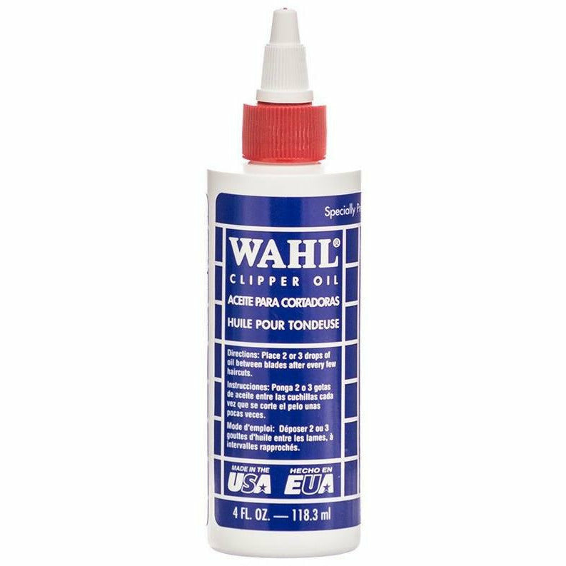 WAHL LIQUID HAIR CLIPPER OIL 4 OZ, 4 OZ