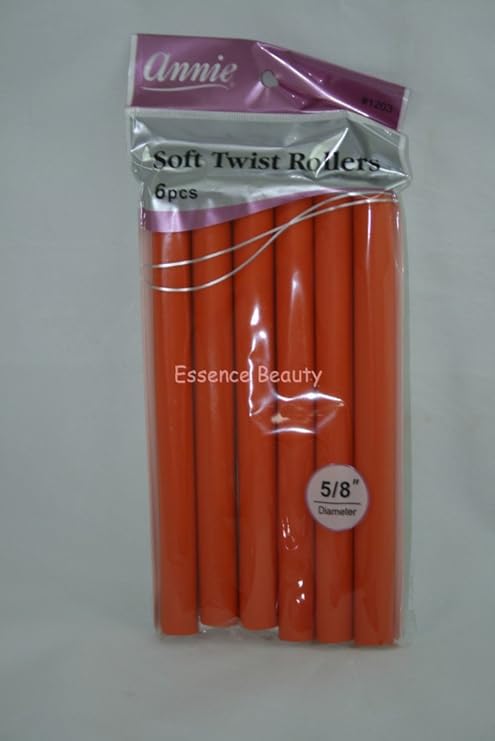 ANNIE #1203 SOFT-TWIST ROLLER-ORANGE
