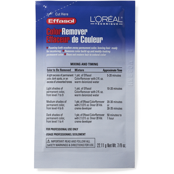 LOREAL EFFASOL COLOR REMOVER