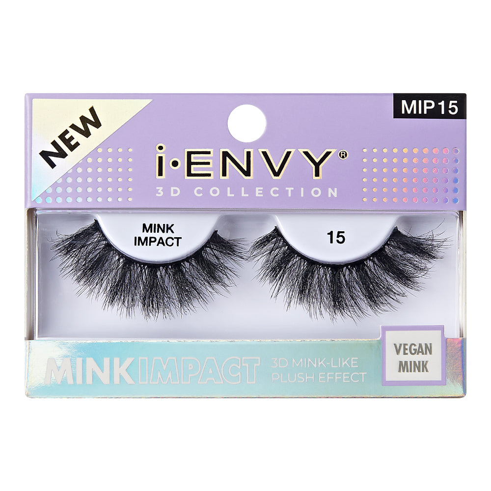 i-Envy 3D COLLECTION MINKIMPACT 3D MINK_LIKE PLUSH EFFECT  MIP15