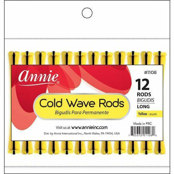 ANNIE #1108 WAVE ROD YELLOW(LONG)