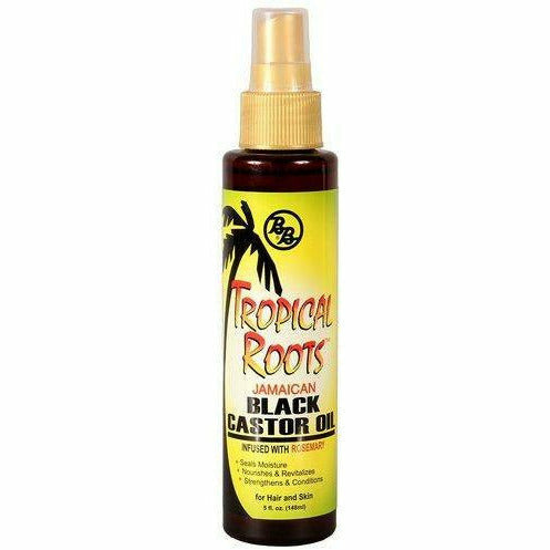 B&B TROPICAL ROOTS JAM BLK CASTOR OIL 5 OZ, 5 OZ