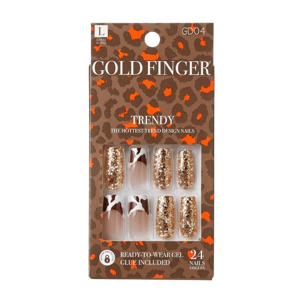 KISS #GD04 GF TRENDY NAIL- TOTALLY GOT THIS