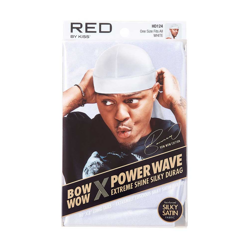 RED SILKY DURAG #HD124
