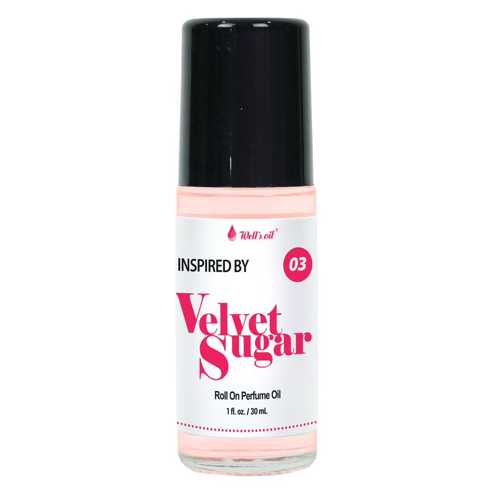 WELL'S OIL Roll-On Perfume Oil - Inspired by Velvet Sugar (1 fl. oz.), 1 fl oz