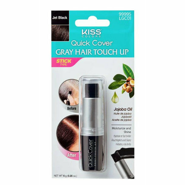KISS QUICK COVER GRAY HAIR TOUCH UP - JET BLACK