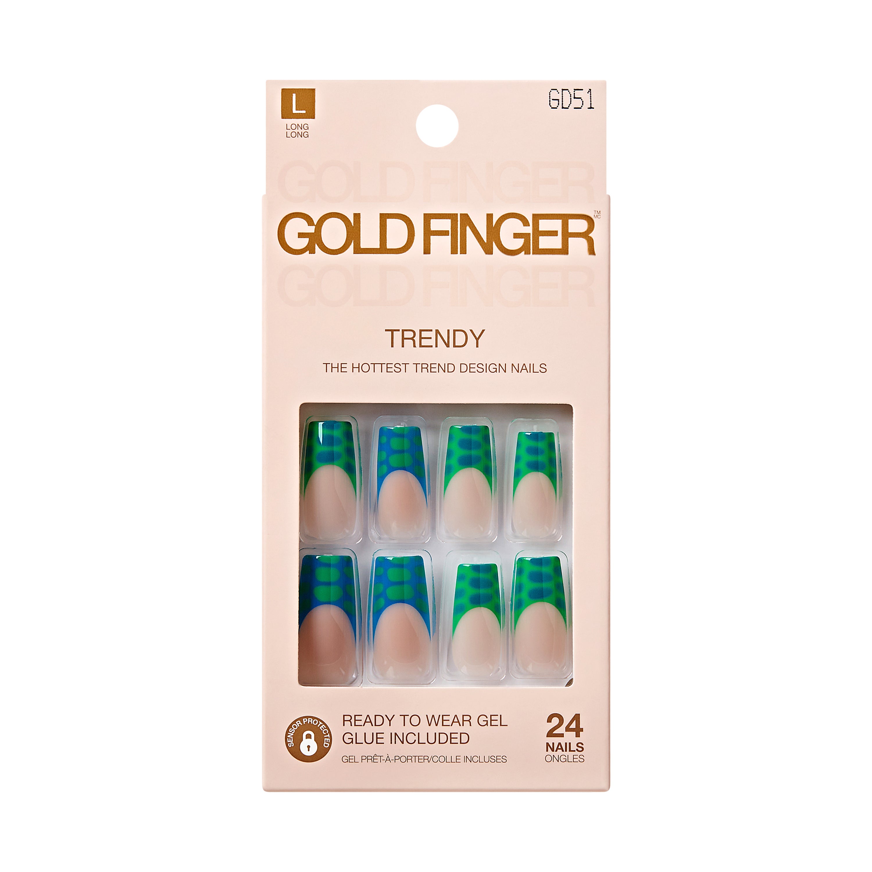 TRENDY NAILS #GD51