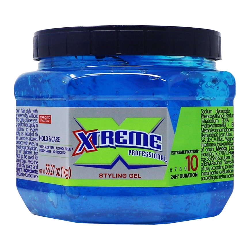 Styling Gel - Blue, 35.27 oz / 1 kg